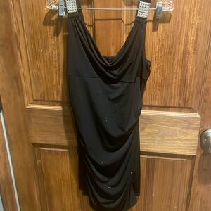 Ruby Rox black sparkling cocktail dress